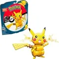 Produktbild: MEGA Pokémon Bauspielzeugset Pikachu mit 1 Actionfigur für Kinder, Konstruktionsspielzeug 211 Teile