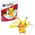 Produktbild: Mega Pokémon Figuren Medium Pikachu Figur zum Zusammenbauen Höhe 10cm bewegli...