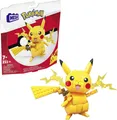 Produktbild: MEGA Pokémon Medium Pikachu Kinder-Spielzeug Bauset Mehrfarbig Mattel NEU