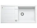 Produktbild: BLANCO METRA XL 6 S | Granitspüle aus SILGRANIT weiß | Einbauart: Einbau von Oben | reversibel | für 60 cm breite Unterschränke | Großes Becken | Reinigungsfreundliche Öberfläche | [100x50x20,2 cm]