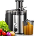 Produktbild: Entsafter Zentrifugal 500W 72mm Einfüllöffnung BPA-frei Leicht zu Reinigen