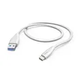 Produktbild: HAMA Ladekabel, USB-A - USB-C, 1,5 m, Weiß (00201596) #32103156