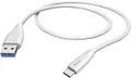 Produktbild: Hama Verbindungskabel 201596 USB A auf USB C 1,5 m weiss