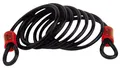 Produktbild: Burg-Wächter 750 250 Spiralkabel mit Ösen - 2,50 Meter, schwarz
