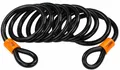 Produktbild: Burg Wächter 750 250 Spiralseil mit Ösen, extralang, 2500mm, Stahl (11150)