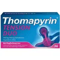 Produktbild: Thomapyrin TENSION DUO Kopfschmerztabletten