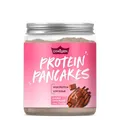 Produktbild: GymQueen Protein-Pancake Backmischung Double Chocolate 500g, Proteinreicher Pancake Mix, Pfannkuchen Pulver für deine Extraportion Eiweiss, schnelle und einfache Zubereitung, zuckerreduziert
