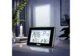 Produktbild: Funk Wetterstation Thermometer Hygrometer Uhr Mondphase Kunststoff 15x9cm