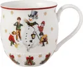 Produktbild: Villeroy & Boch Toy's Fantasy Henkelbecher, Schneemann bauen - 4863 -