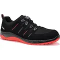 Produktbild: ELTEN Sicherheitsschuhe MADDOX BOA® black-red Low ESD S3S | Größe: EU 45 - Rot