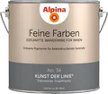 Produktbild: Wandfarbe in markantem Grau ALPINA Feine Farben Kunst der Linie 2,5L