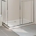 Produktbild: Duschschale rechteckige 80x120 cm Abs weiß