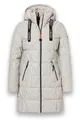 Produktbild: District Steppmantel Alberta (3D-Print, wasserabweisend) sandbeige Damen