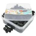 Produktbild: Deine Naschbox | Doppelt gesalzenes Lakritz | 1kg Naschbox | XL Großpackung für Party, Candybar & als Geschenk - Intensiv aromatisch im Geschmack