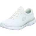 Produktbild: Skechers Damen Summits 12980 Turnschuhe, White Mesh/Silver Trim, 42 EU