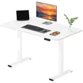 Produktbild: Schreibtisch mit komplett Tischplatte, elektrisch, ergonomisch, höhenverstellbar
