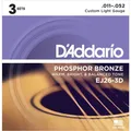 Produktbild: DAddario EJ26-3D 3er Pack 011-052
