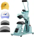 Produktbild: VEVOR Hutpresse mit 2 austauschbaren Platten (16 x 6,5 cm / 16 x 8 cm), Hut-Hitzepresse mit präziser Temperatur- und Zeitregelung, Mützenpresse Heat Press für Kappen Stirnbänder Gesichtsmasken