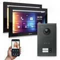 Produktbild: Goliath Hybrid | IP | Full-HD Video Türsprechanlage | App | 2-Fam | 2 x Full-Touchscreen 10