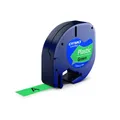 Produktbild: DYMO Schriftbandkassette LetraTag S0721640 12mmx4m sw auf gn