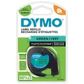 Produktbild: Etikettenband DYMO LetraTag 12mm x 4m schwarz/grün für Beschriftung