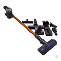 Produktbild: Dyson V8 Absolute Stielstaubsauger Zyklon Akku Silber-Gelb 40 Minuten Laufzeit
