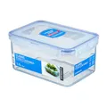 Produktbild: LocknLock CLASSIC Frischhaltedose | 1,1 L | 18,1 x 12,8 x 8,8 cm | 100% luft- und wasserdichte Vorratsdose | Spülmaschinen-, und Mikrowellengeeignet | BPA-Frei | 4-fach Sicherheits-Verschluss