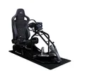 Produktbild: Speedmaster Simulator Cockpit Pro Sim Racing Cockpit Racing Wheel Stand SCHWARZ Gaming-Controller (Kompatibel mit allen gängigen Lenkrädern und Pedalen)
