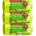 Produktbild: Profissimo 20 Liter Zugband Müllbeutel mit frischem Zitrusduft - 3er Pack - 75 Beutel (3 x 25 Stück) - Ideal für Haushalt, Büro und Bad