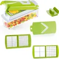 Produktbild: Genius Nicer Dicer smart 6tlg Gemüseschneider Allesschneider Zerkleinerer; A34127 - Grün