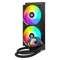 Produktbild: ID-Cooling FX240 LCD - CPU Vandkling - Max 25 dBA (FX240 LCD)