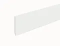 Produktbild: Neuhofer Fußleiste 202 cm x 80 x 10 mm weiß