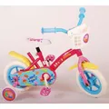 Produktbild: TPFSports Peppa Pig Kinderfahrrad - Mädchen - 10 Zoll - Fester Gang - Pink/Blau