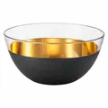 Produktbild: Eisch Schale Cosmo Gold, Salatschale, Dessertschale, Kristallglas, 24 cm