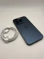 Produktbild: Apple iPhone 15 Pro - 128GB - Titan Blau - Sehr gut (Ohne Simlock)