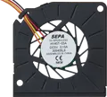 Produktbild: SEPA HY45T05A - Radial-Lüfter, 45x45x5mm, 5V, 27dB, 5200U/min, Gleitlager