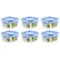 Produktbild: Emsa Clip & Close Frischhaltedose 0.25 L, Brotdose, Frischhaltebox, Brotbox, 508535 - Blau