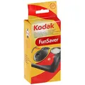 Produktbild: Kodak Fun Saver Wegwerpcamera met flitser – 39 belichtingen, 35mm-Film, klaar voor gebruik, ideaal voor binnen- en buitenfotografie, vakanties en