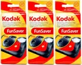 Produktbild: KODAK FUN SAVER 27  EINWEGKAMERA  MHD 02/2027   3 Kameras