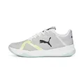 Produktbild: PUMA Accelerate Turbo Nitro II Handballschuhe, White-Black-Fizzy Light-Nitro Blue, 41 EU