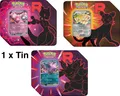 Produktbild: Pokémon - Team Rocket Tin Box US Version Mewtwo Persian Nidoking EX 1 x Tin ENG