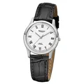 Produktbild: Regent Damen-Armbanduhr schwarz Analog F-1072 Leder-Armband URF1072