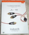 Produktbild: Inakustik Star II Y Subwooferkabel RCA Cinch 5m  Neu in OVP
