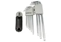 Produktbild: MASTERPROOF PROFESIONAL Steckschlüssel TRX Stiftschlüsselsatz 9-tlg. T10 15 20 25 27 30 40 45 50 mit T-Halter