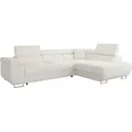Produktbild: Mirjan24 Ecksofa, Ecru, Textil, 5-Sitzer, rechts montierbar,Rechteckig, 274x203 cm, Wohnzimmer, Sofas & Couches, Wohnlandschaften, Ecksofas