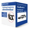 Produktbild: Westfalia Anhängerkupplung abnehmbar für SUBARU Outback Typ BS AHK