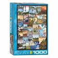Produktbild: Eurographics Puzzle Leuchttürme, Werbeplakate, 1000 Teile, 68 x 48 cm, 6000-0779