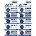Produktbild: Xcell - 10er Spar-set Cr2032 Lithium-knopfzelle 3v / 220mah (2x5er Pack)