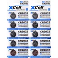 Produktbild: 10er Spar-Set XCell CR2032 Lithium-Knopfzelle 3V / 220mAh (2x5er Pack)