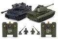 Produktbild: JAMARA 403635 - Panzer Tiger Battle Set 2,4 GHz - Battlemodus mit simulierter Sc